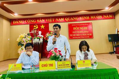 Hành Dũng: Sơ kết tình hình thực hiện lãnh đạo nhiệm vụ 06 tháng đầu năm 2025