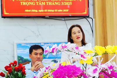 Đảng ủy xã Hành Dũng tổ chức Hội nghị đánh giá tình hình lãnh đạo thực hiện nhiệm vụ tháng 02, triển khai nhiệm vụ trọng tâm tháng 3/2025.