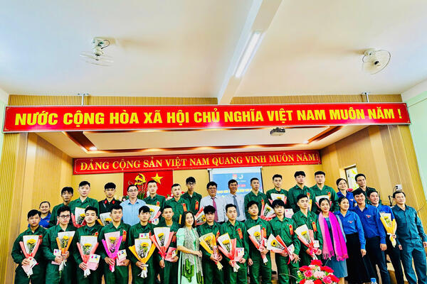 Hành Dũng tổ chức Lễ tiễn đưa Thanh niên lên đường nhập ngũ năm 2025.